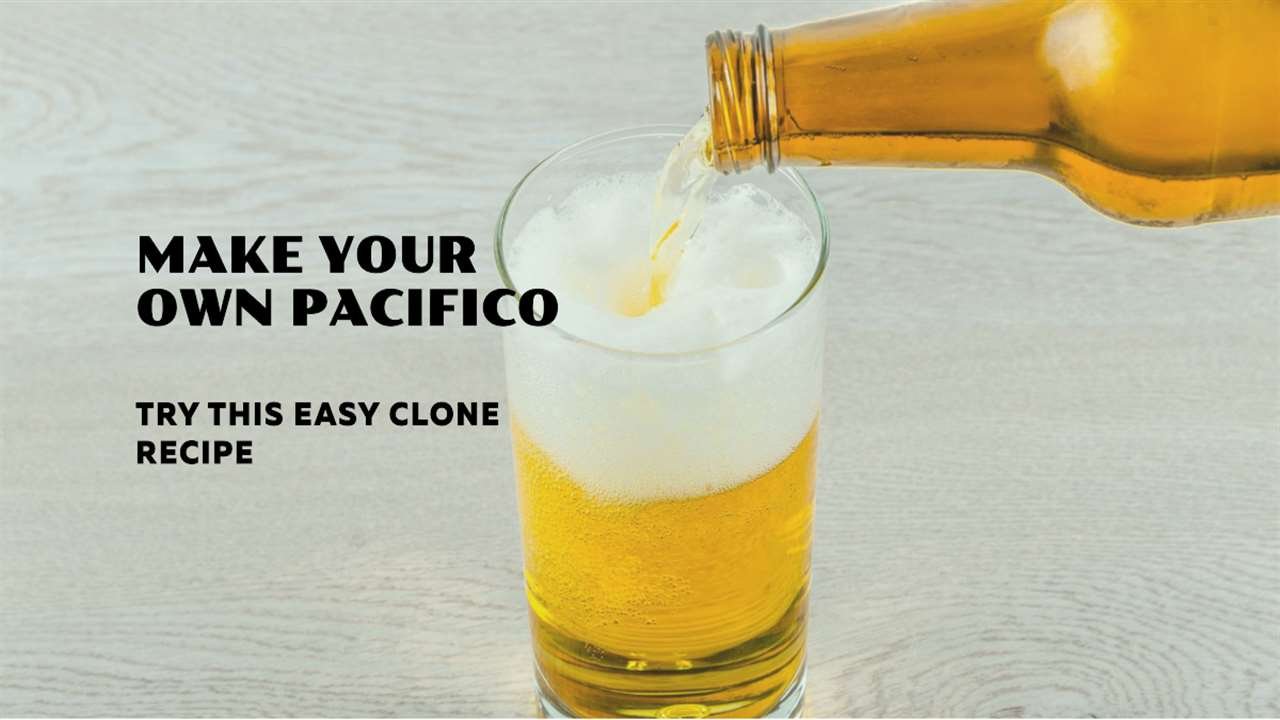 Pacifico Clone Recipe